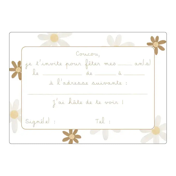 Bohemia Invitation Card Papier Poetic