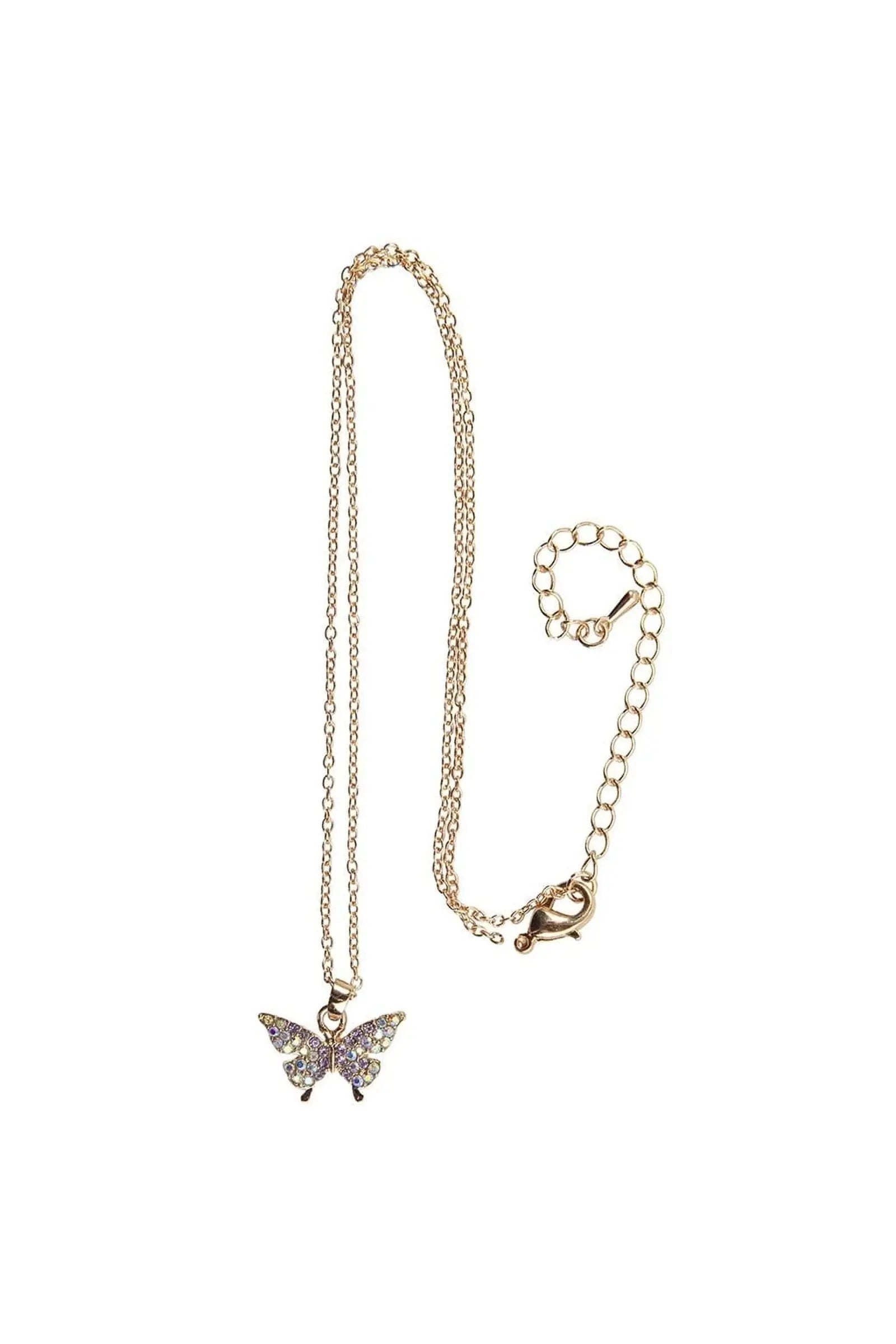 Boutique butterfly gem necklace Great Pretenders