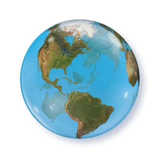 Bubble 22″ Planet Earth qualatex