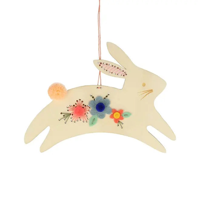 Bunny Embroidery Kit Meri Meri