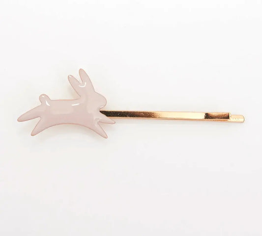 Bunny Enamel Hair Slides (x 6) Meri Meri