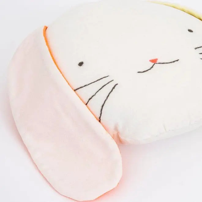 Bunny Velvet Cushion Meri Meri