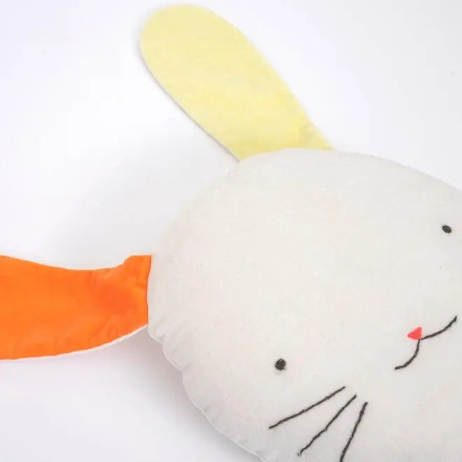 Bunny Velvet Cushion Meri Meri
