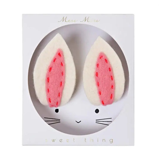 Bunny ear hair clips Meri Meri