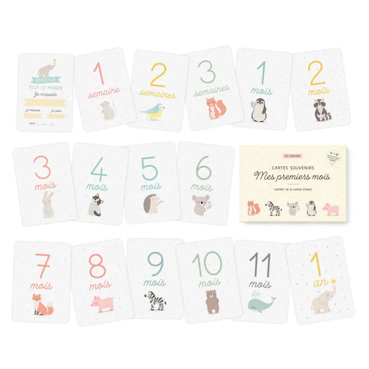COFFRET MES PREMIERS MOIS - ANIMAUX Zu-boutique
