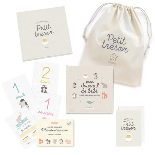 COFFRET SOUVENIRS PETIT TRÉSOR Zu-boutique