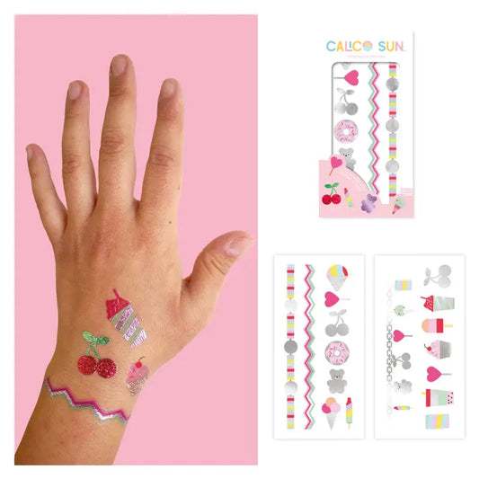 Calico sun - Lolly temporary tattoos Calico Sun