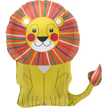 Cartoon Lion Foil Balloon Folat