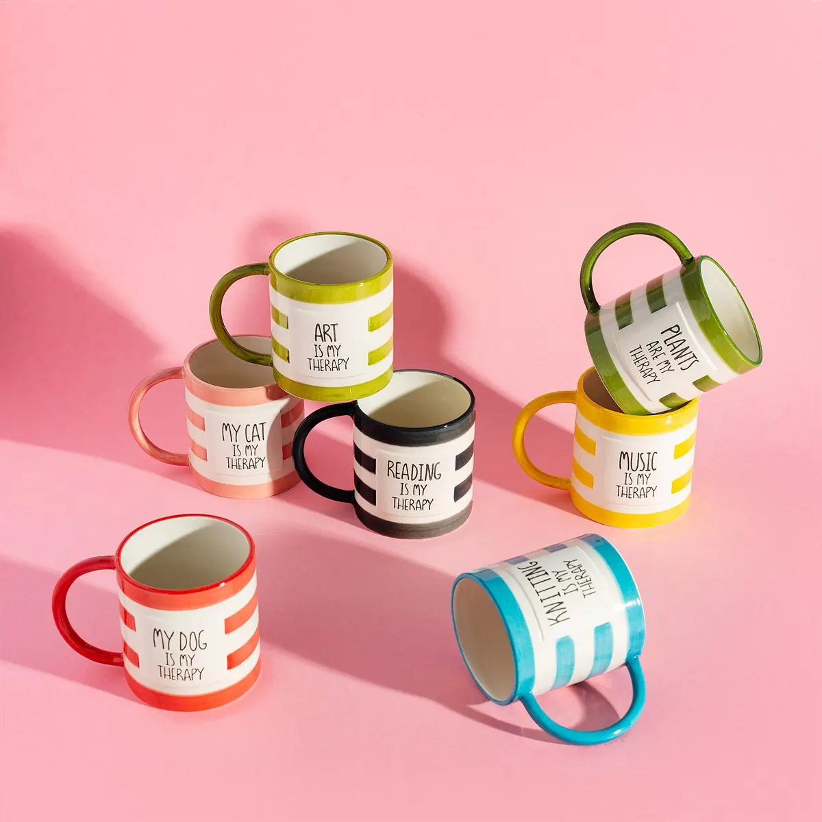 Cat Therapy Mug SASS AND BELLE