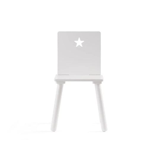 Chair white STAR Kids Concept