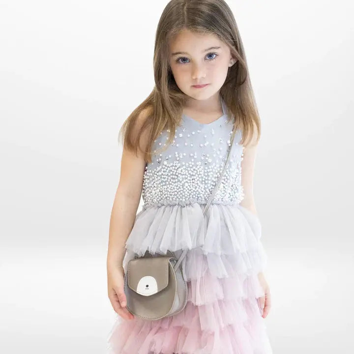 Child's shoulder bag - Elliot in bronze Yuko. B