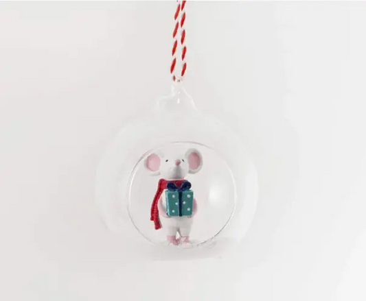 Christmas Gifting Mouse Open Bauble - SASS & BELLE SASS AND BELLE