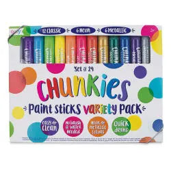 Chunkies Paint Sticks – Set of 24 – Variety Pack OOLY