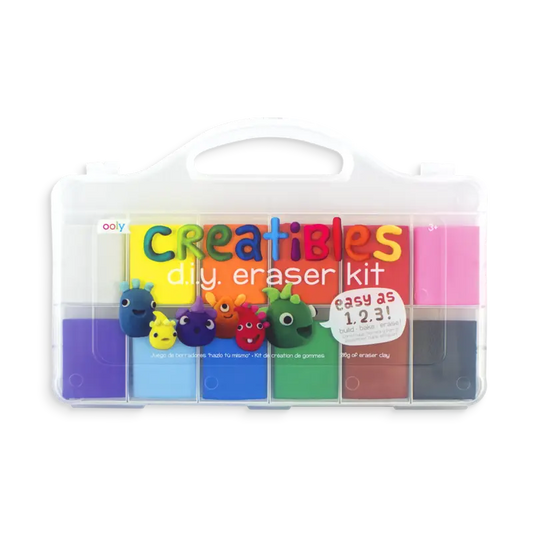 Creatibles DIY Eraser Kit – Set of 12 OOLY