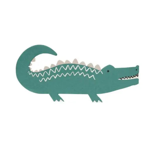 Crocodile Napkins (x 16) Meri Meri