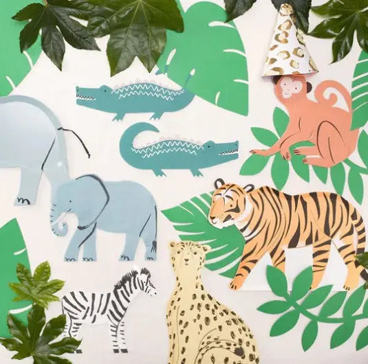 Crocodile Napkins (x 16) Meri Meri