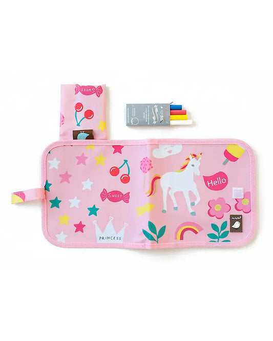 DOODLE IT & GO PLACEMAT UNICORN Dam