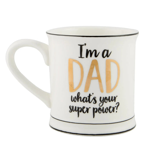 Dad Superpower Mug SASS AND BELLE