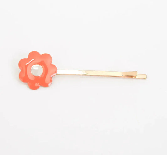Daisy Enamel Hair Slides (x 6) Meri Meri