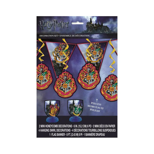 Decoration Kit 7 pieces- Harry Potter Unique