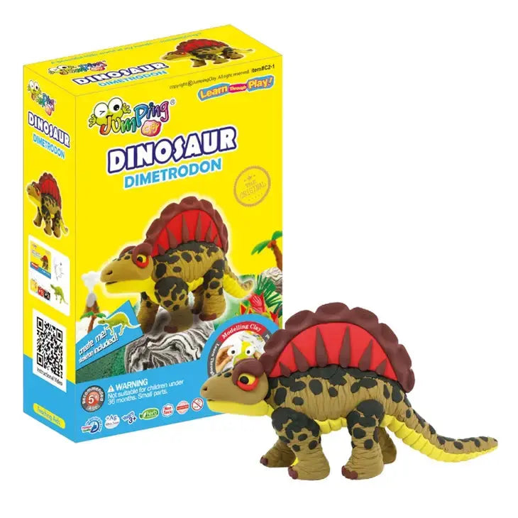 Dimetrodon - Dino Collection - Air Dry Modelling Clay Kit JumpingClay