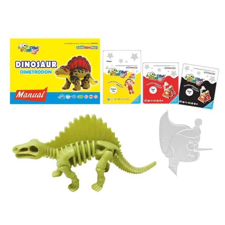 Dimetrodon - Dino Collection - Air Dry Modelling Clay Kit JumpingClay