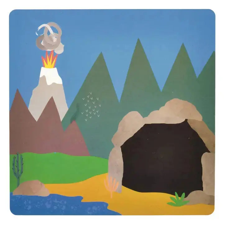 Dino Magnetic Fun and Games Compendium Floss and Rock