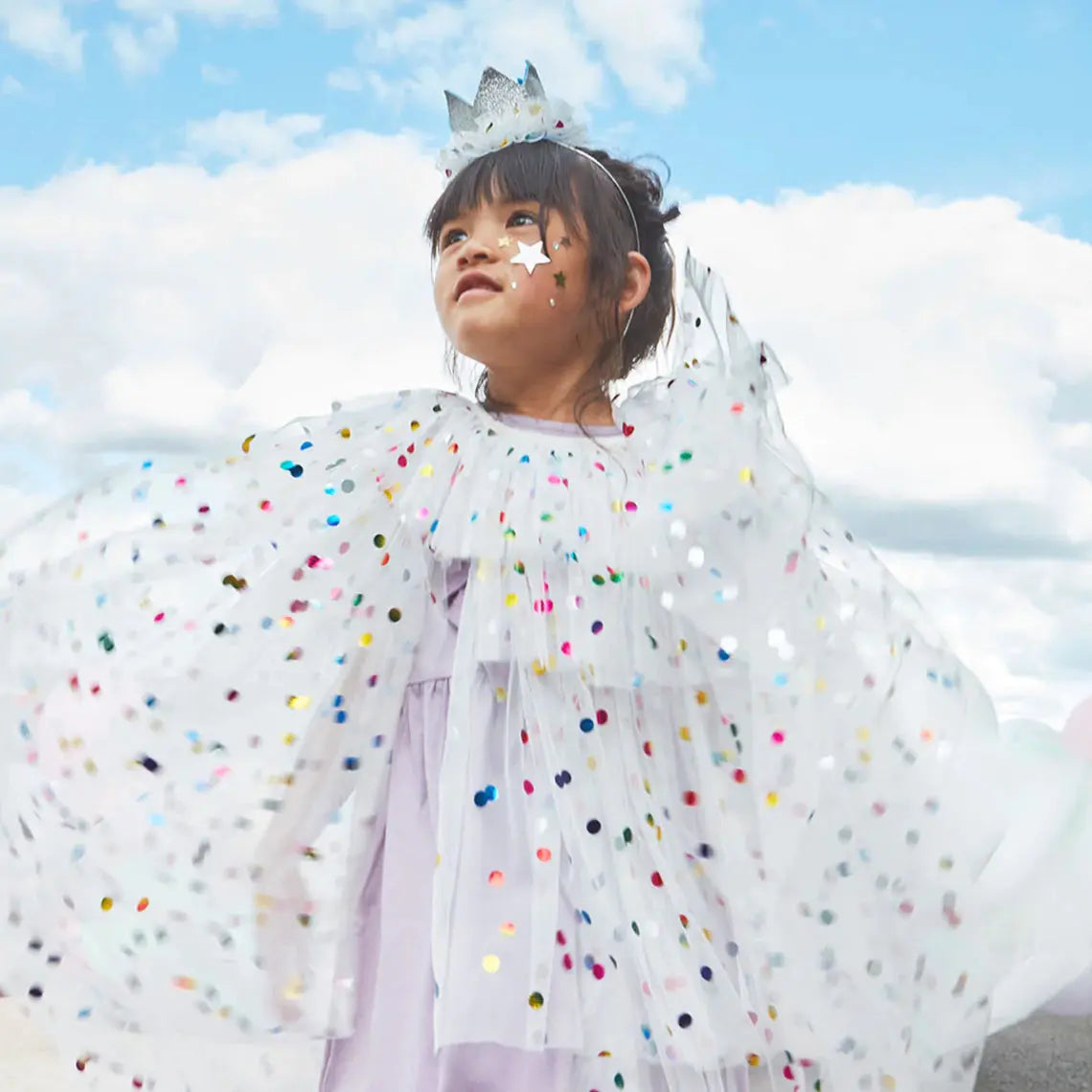 Dotty Collared Cape Meri Meri