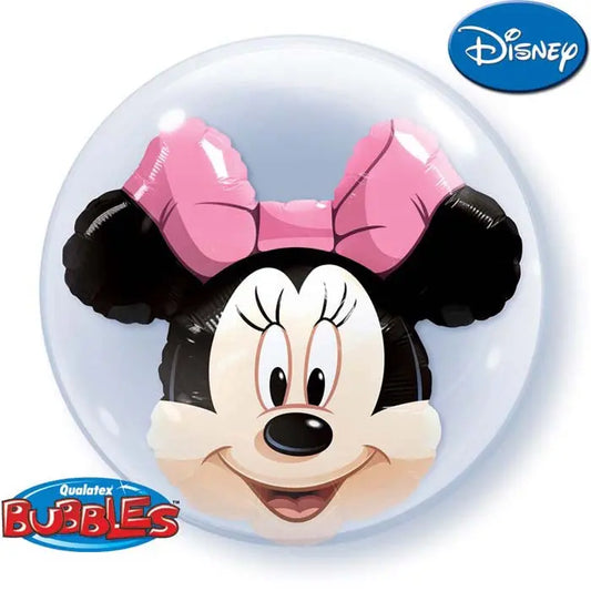 Double Bubble 24″ Minnie Mouse Head qualatex