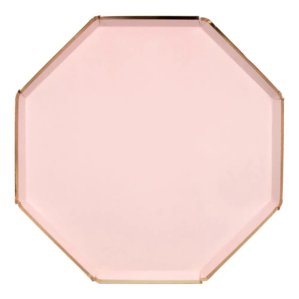 Dusky Pink Dinner Plates (set of 8) Ginger Ray