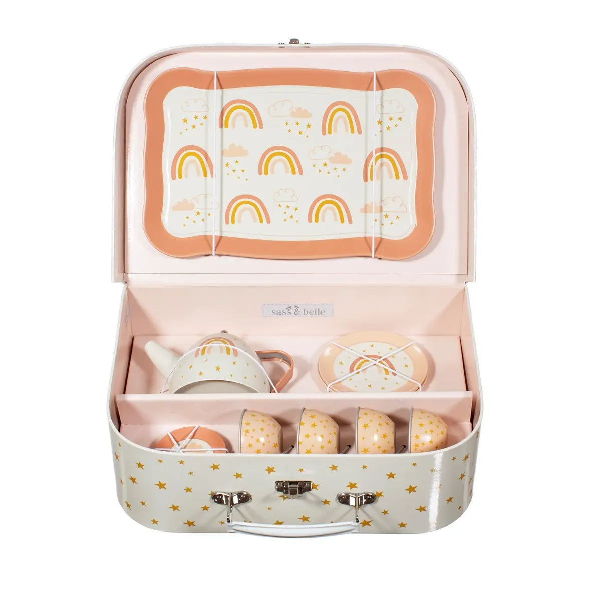 Earth Rainbow Kids' Tea Set SASS AND BELLE