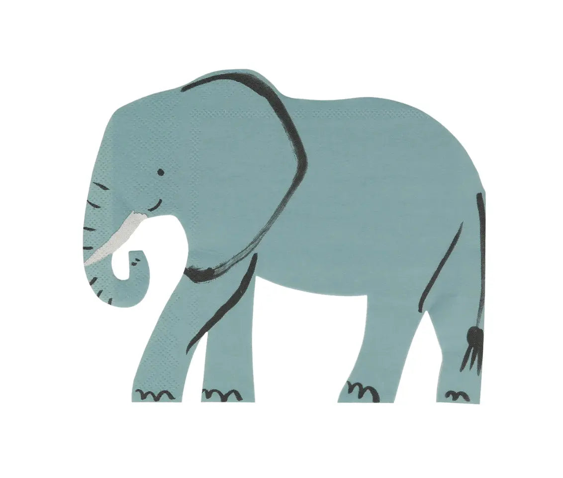 Elephant Napkins (x 16) Meri Meri