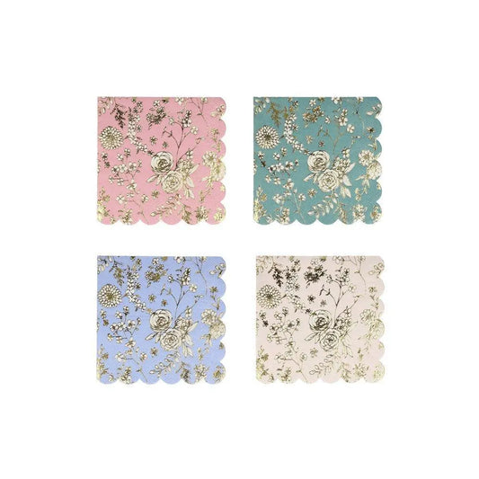 English Garden Lace Small Napkins Meri Meri
