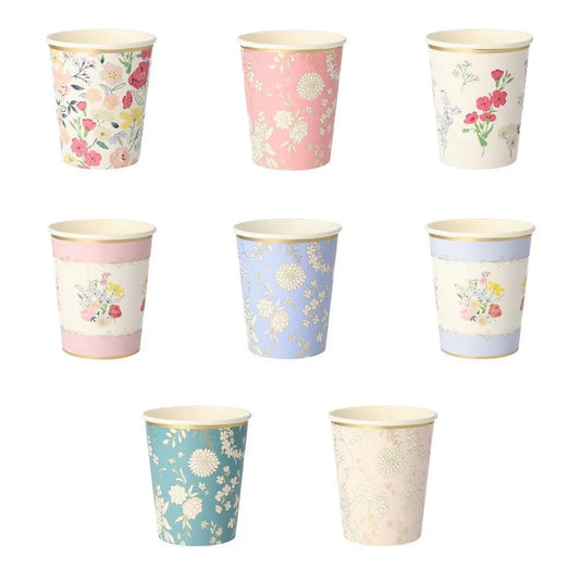 English Garden Party Cups Meri Meri