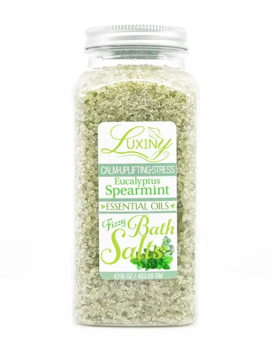Eucalyptus Spearmint Bath Salts  16 oz. Luxiny Products