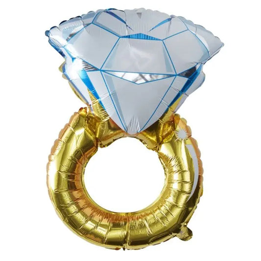 FOIL ENGAGEMENT RING BALLOON Ginger Ray