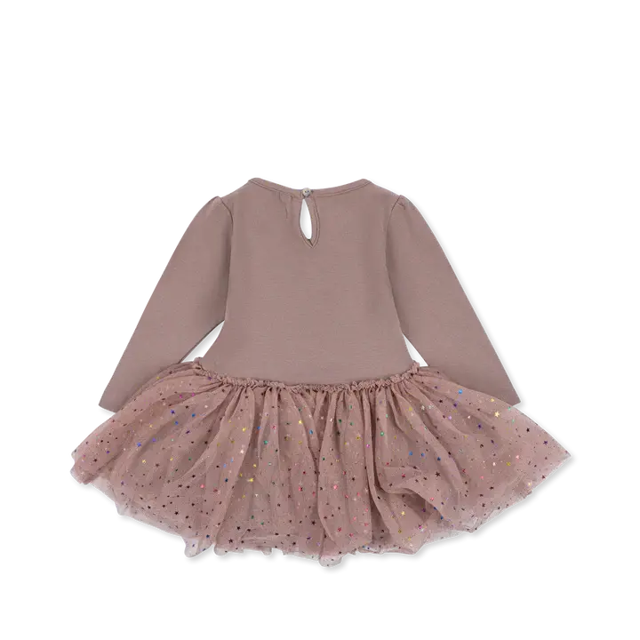 Fairy ballerina dress toile multi shadow stars dress - The Party Fairy ballerina dress toile multi shadow stars dress - The Party