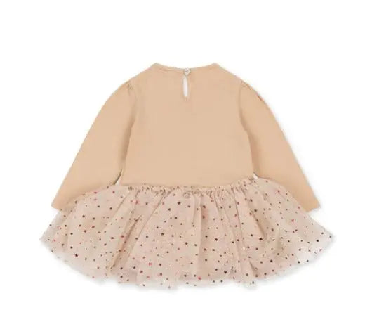 Fairy ballerina dress red Stars Konges Slojd