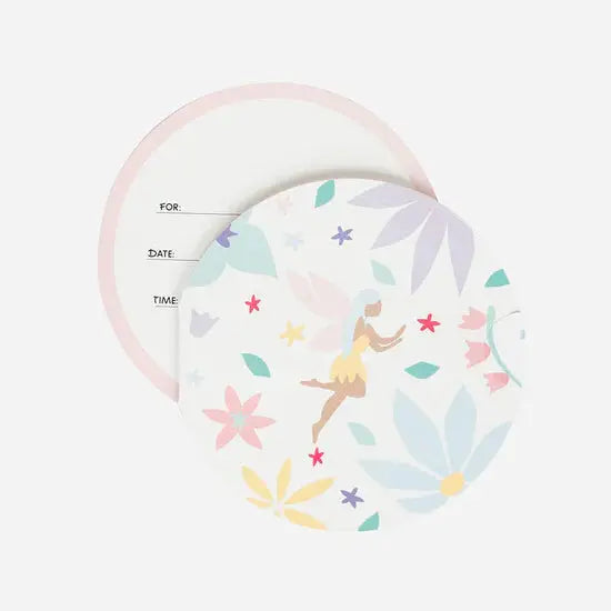 Fairy birthday invitation card (8) My Little Day