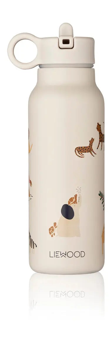 Falk water bottle 250ml - Leopard Sandy LieWood