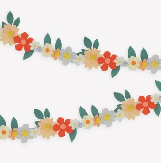 Felt Flower Garland Meri Meri