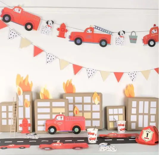 Fire Truck Garland Meri Meri