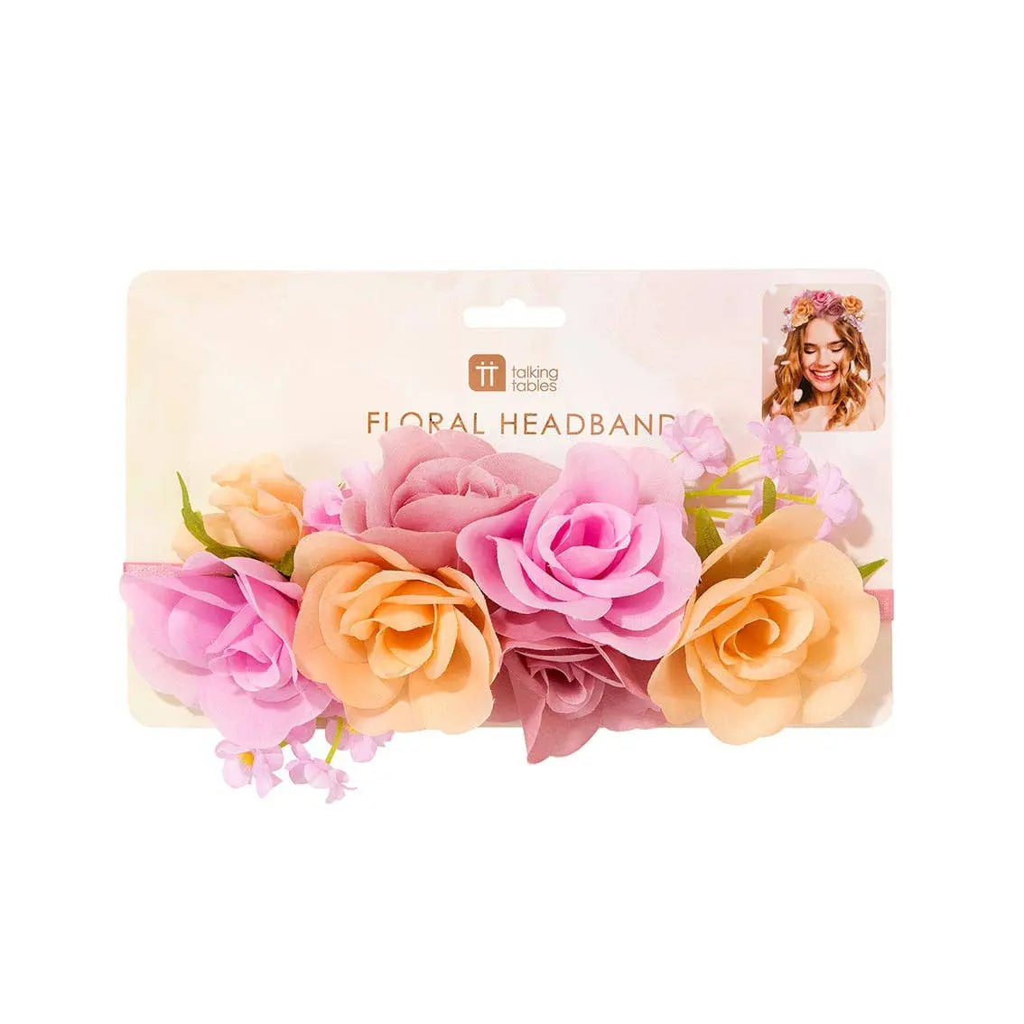Floral Headband Accessory Talking Tables