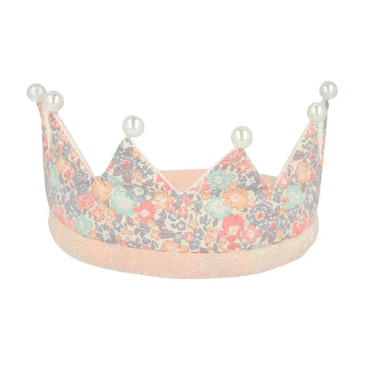 Floral & Pearl Party Crown Meri Meri