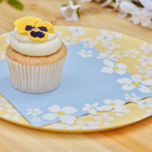 Flower Edge Floral Napkins Ginger Ray