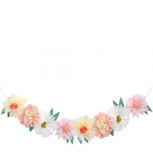 Flower garden garland XL Meri Meri
