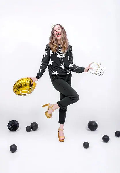 Foil Balloon 30th Birthday gold Partydeco