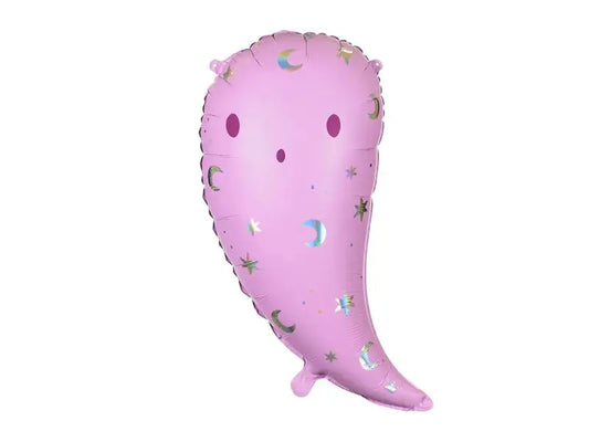 Foil balloon Ghost pink Partydeco