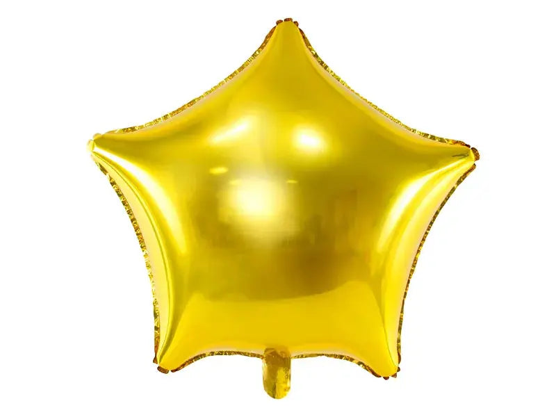 Foil balloon Star gold Partydeco