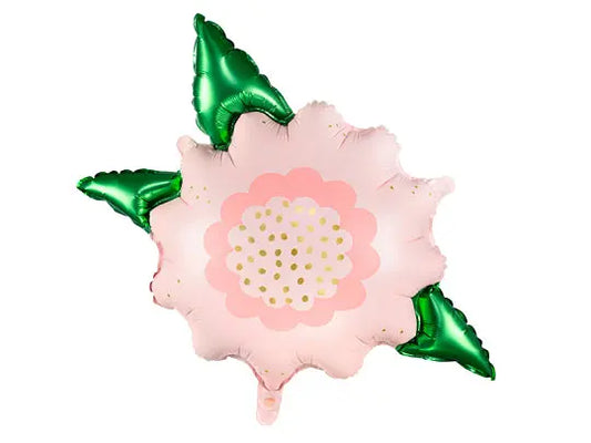 Foil balloon flower, mix Partydeco